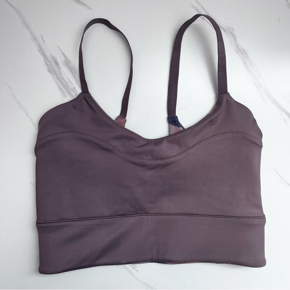 FP Movement Beat The Heat Sports Bra Tiger Combo Purple Reversible Size XS - Picture 5 of 6